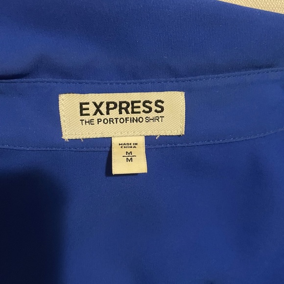 Vibrant Blue Portofino Button Down - Picture 5 of 6